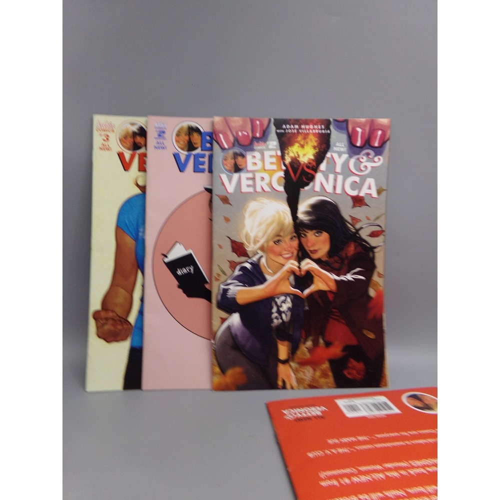 Betty Veronica Comic Books Lot 1 2 3 Adam Hughes Archie Comics and Variant Cover - Picture 2 of 6